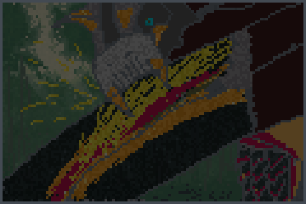 MHGen hellblade Pixel Art