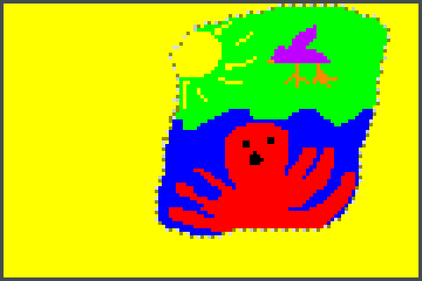 octopoos Pixel Art