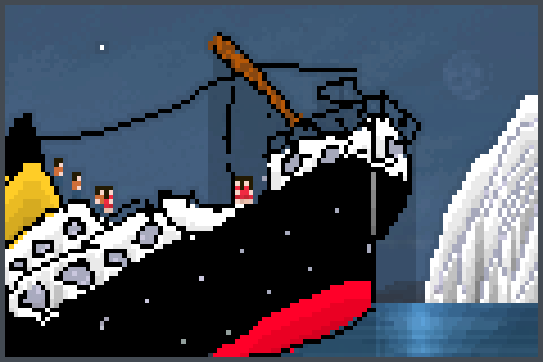 r.m.s titanic8j Pixel Art