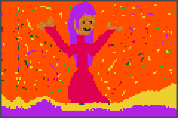 Princess Dance Pixel Art