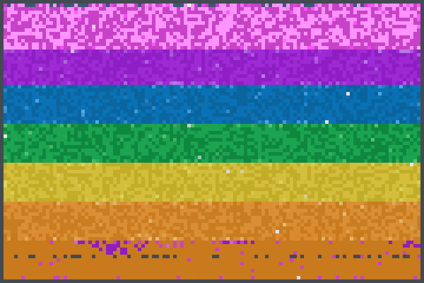 Rainbow 2 By HD Pixel Art
