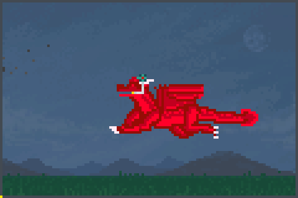 Fly a Dragon! Pixel Art