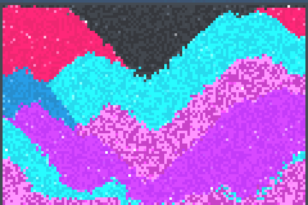 the crycstall Pixel Art