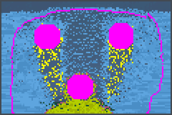 o choro Pixel Art