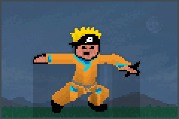 naruto RUN! Pixel Art