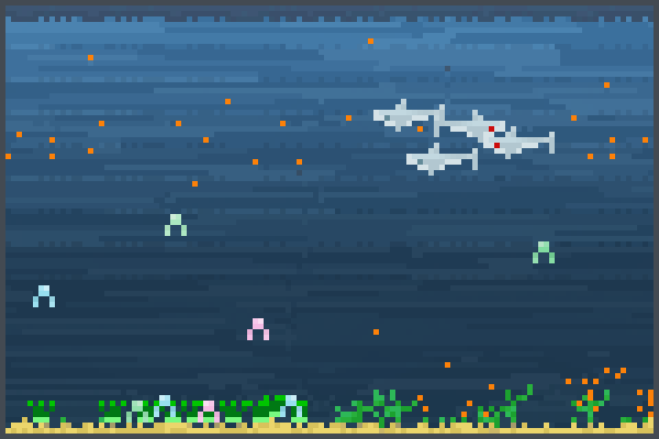 what in sea Pixel Art