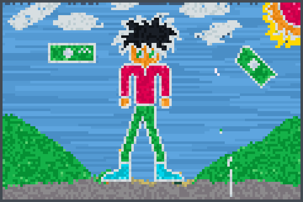Mundo Millionar Pixel Art