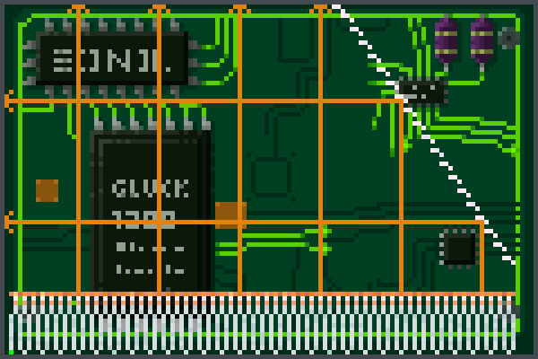 lazer scroll Pixel Art