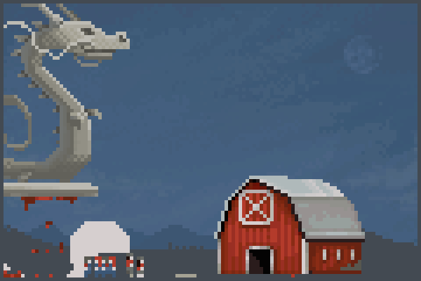 farm gy Pixel Art
