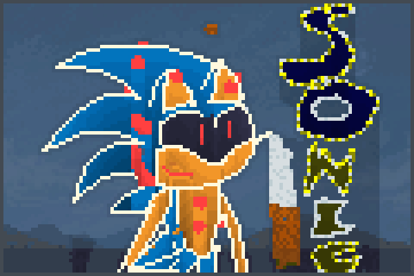 sonic.3x3 Pixel Art