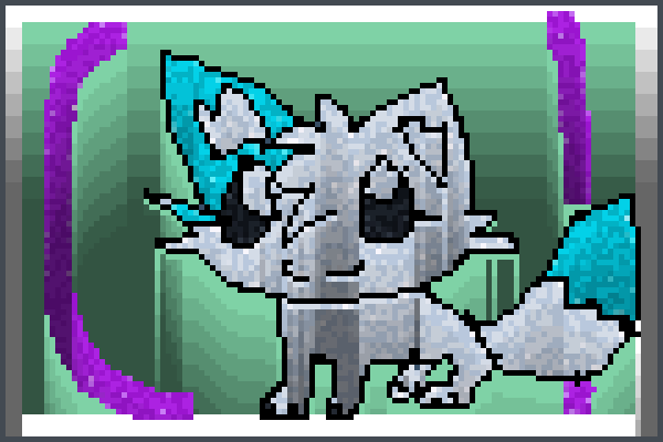 cute amimae pup Pixel Art