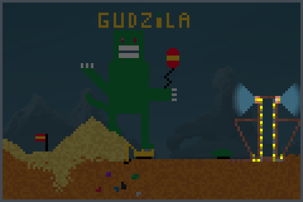 Gudzila Pixel Art