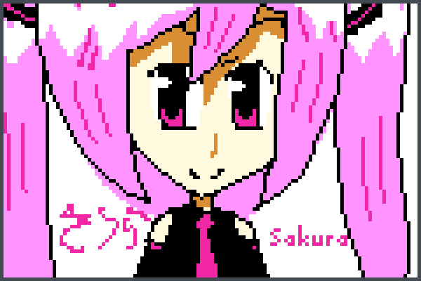 Sakura Nakazawa Pixel Art