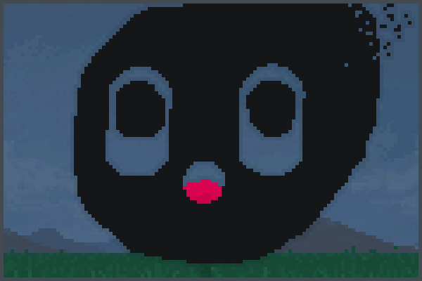 chibi oil blob  Pixel Art