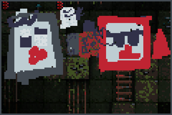 Pink sheep And Pixel Art