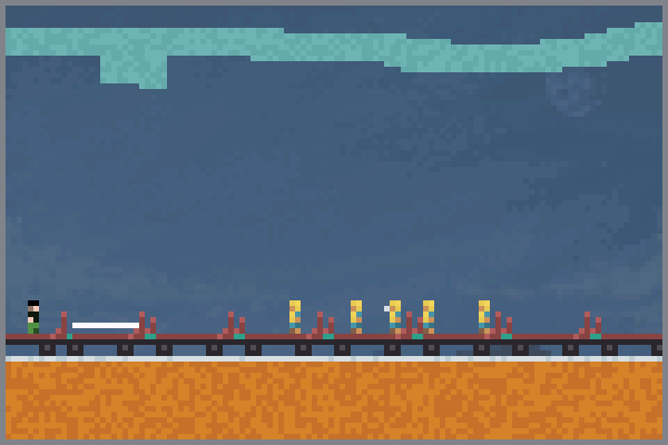 El Tren. Pixel Art