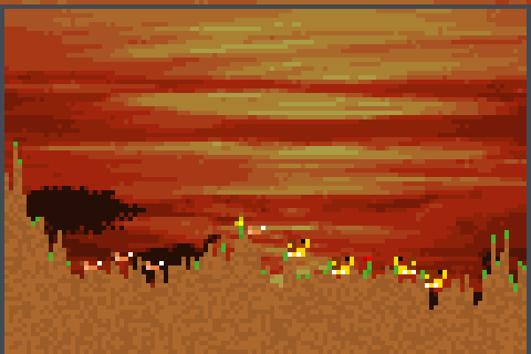 Ahhh Ciguena 2 Pixel Art