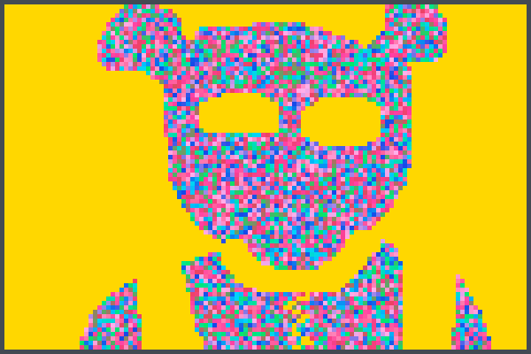 shrek star 2.0 Pixel Art