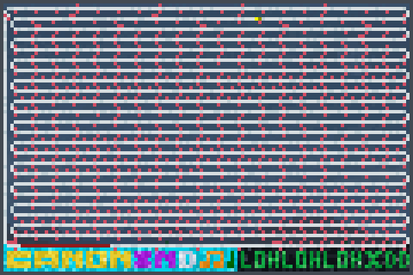 Canon in D. Pixel Art