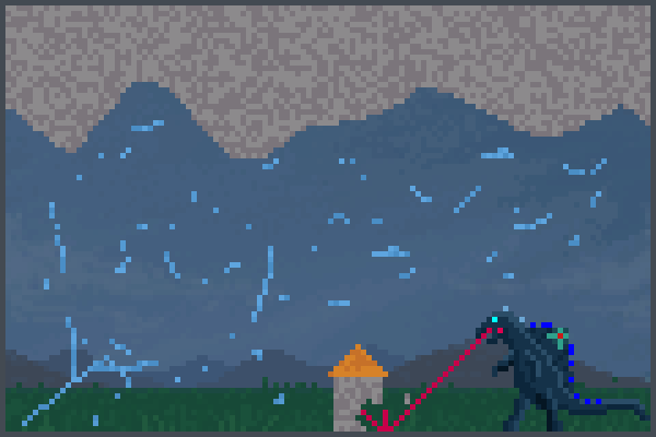 die house Pixel Art