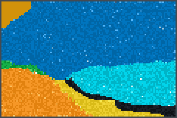 crystal sea4444 Pixel Art