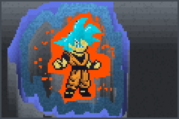 Preview goku blue  World