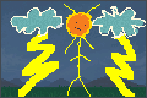 abator y rallos Pixel Art