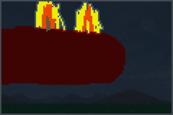 hot oil art Pixel Art