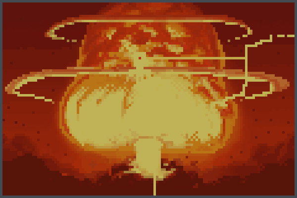 shoting lazer Pixel Art