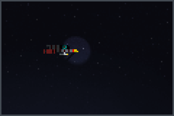 space ship pew! Pixel Art