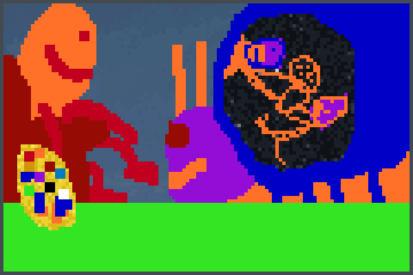 the news t.v. Pixel Art