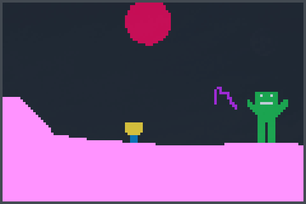 Pinkland Pixel Art