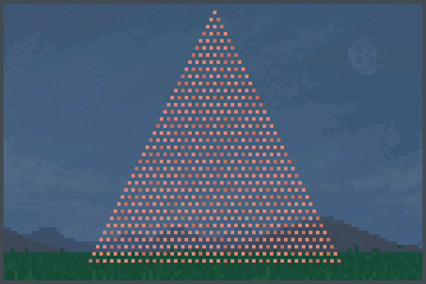 Hasardous fall Pixel Art