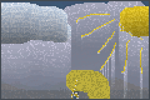 Striping people Pixel Art