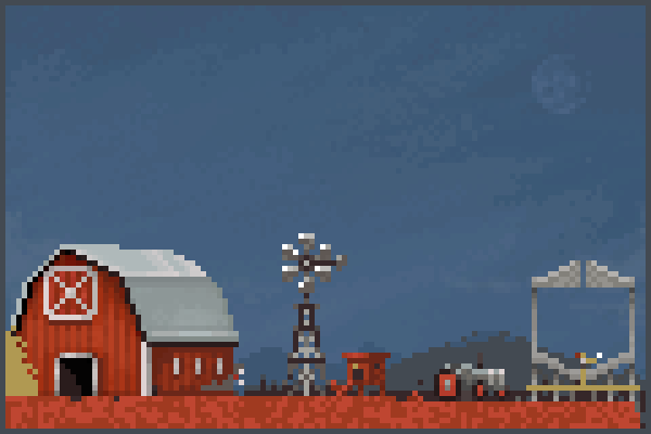 Farm drivecity Pixel Art