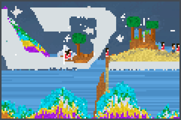 wold of humans Pixel Art