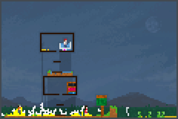in the country Pixel Art