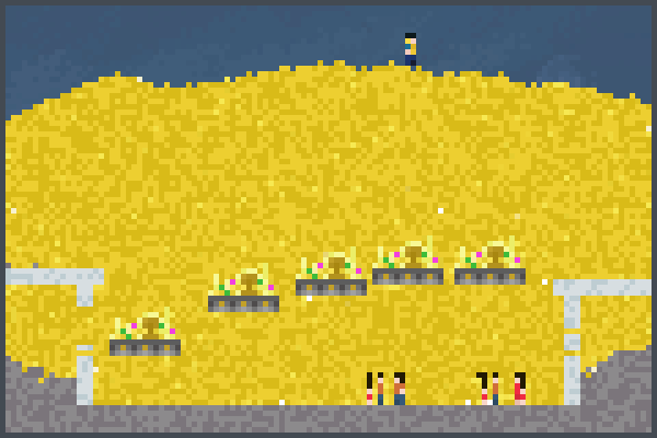 rich man cool t Pixel Art