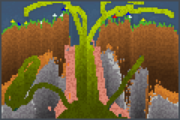 vocano aced Pixel Art