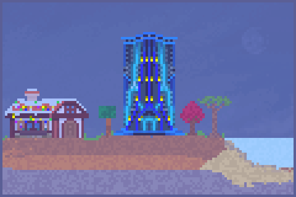 Frost Flake Pixel Art
