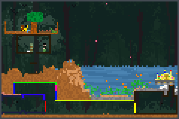 vida selvagem Pixel Art