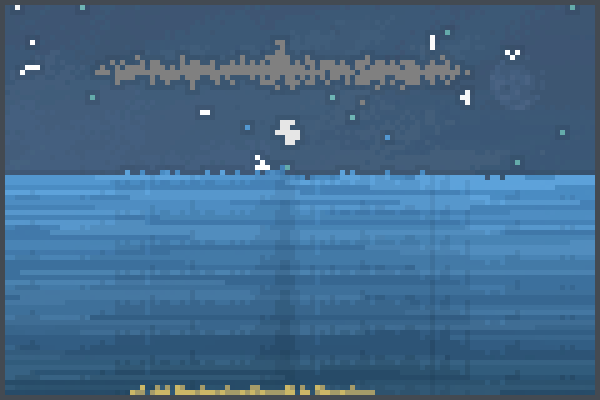 Water Waiter Pixel Art