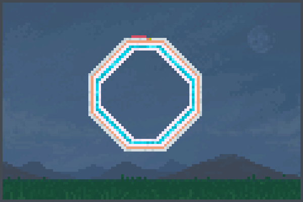 A Magic Portal. Pixel Art