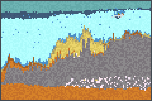 bizzare cold Pixel Art
