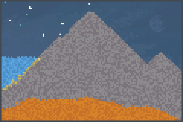 una piraramide Pixel Art