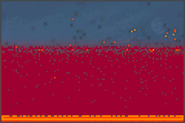 fournaise Pixel Art