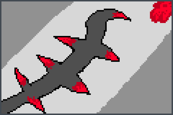 ripsaw tail Pixel Art