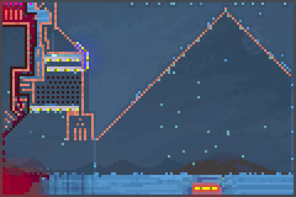 oil in my space Pixel Art