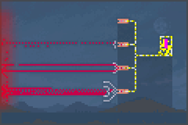 Dif. Lasers Pixel Art