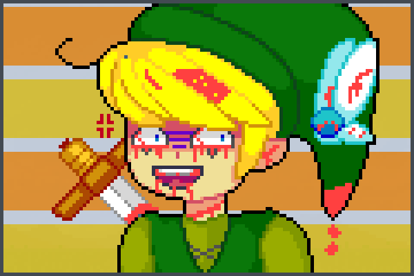 crepe pasta Pixel Art